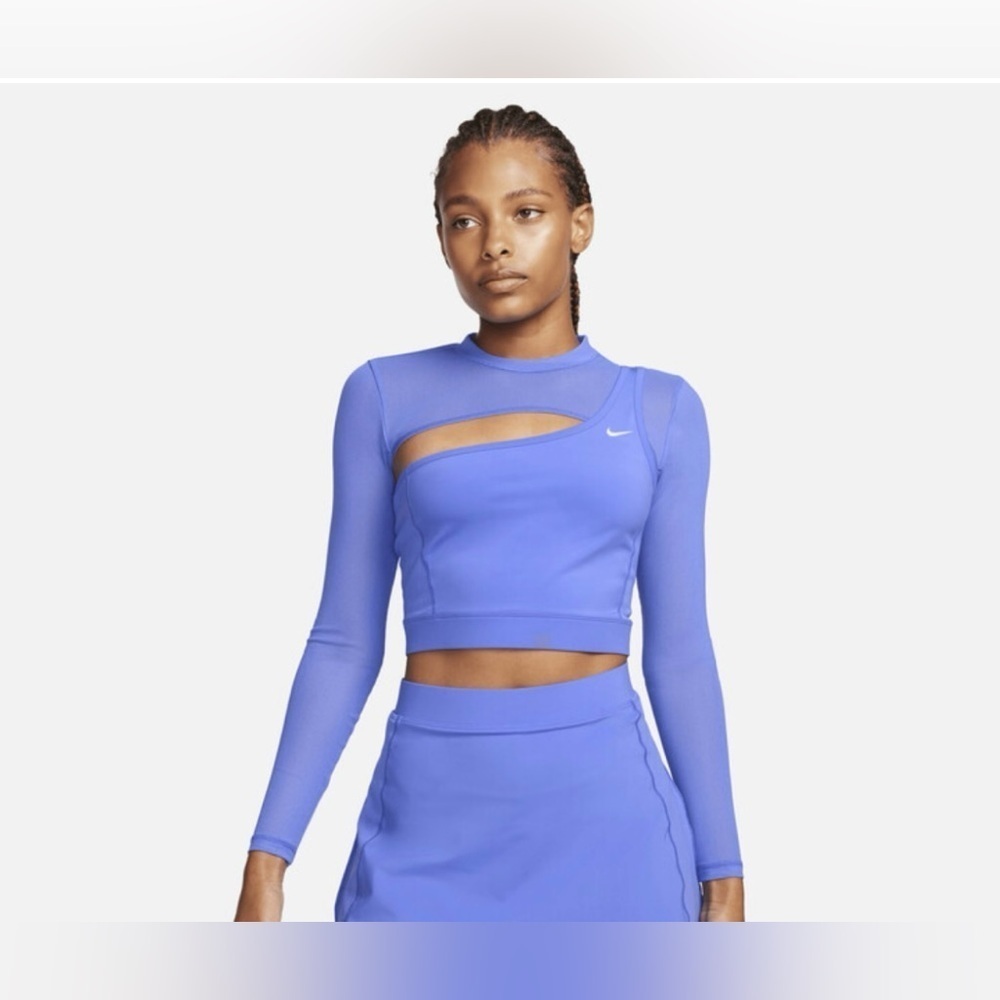 NIKE Pro NWT Women's Long-Sleeve Cropped Top